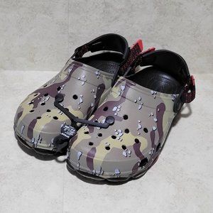 New Crocs Classic All-Terrain Clog Desert Camo Tan - Mens 9 Womens 11